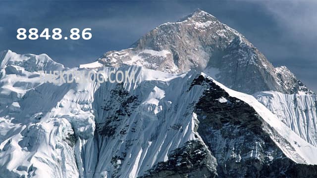 Mt. Everest New height is 8848.86 Meters