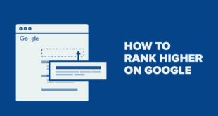 How to rank higher in Google