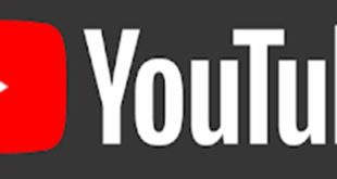 Youtube black logo