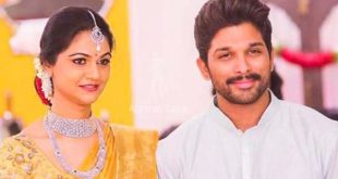 Allu Arjun and Sneha Reddy