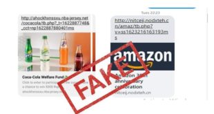Beware of scam that offers free gifts from Amazon