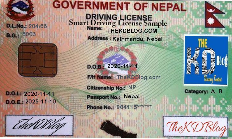 New driving license rule in Nepal