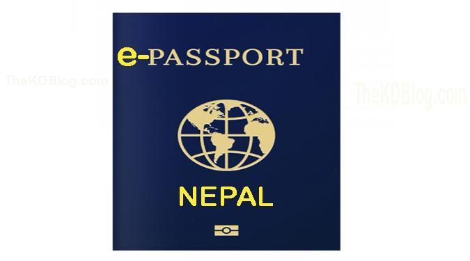 Government of Nepal Issue e-Passport