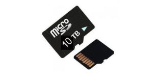 10 TB micro SD card in Black color