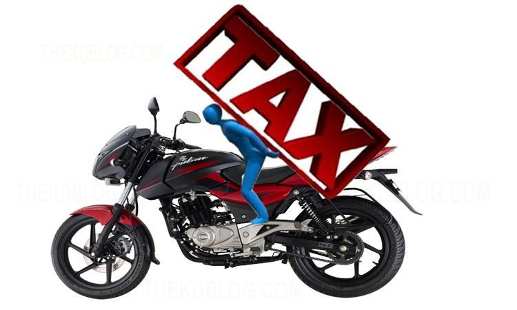Tax Rate of Vehicles in Nepal for 2078-79: picture show that Tax rate increased and rider going to die.