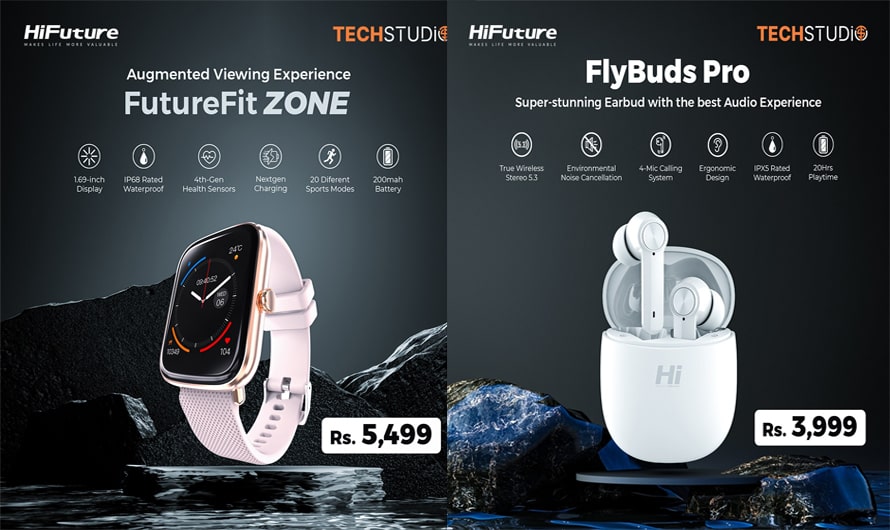 Hi-Future Fit Zone Earbuds & Flybuds Pro in Nepal